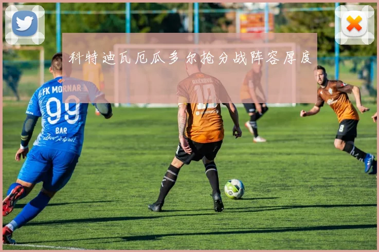 科特迪瓦厄瓜多尔抢分战阵容厚度