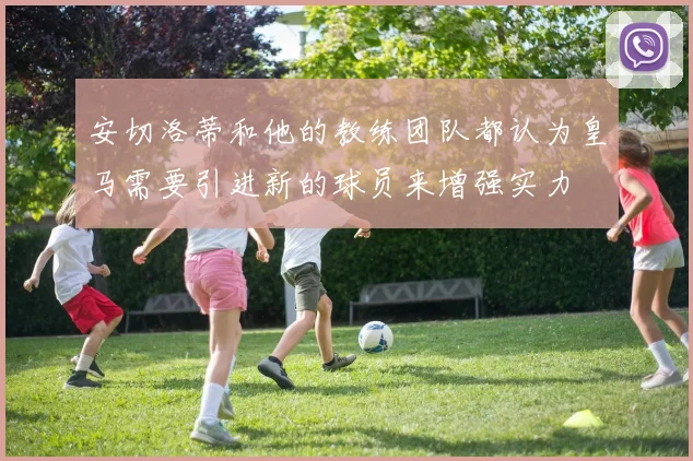 安切洛蒂和他的教练团队都认为皇马需要引进新的球员来增强实力